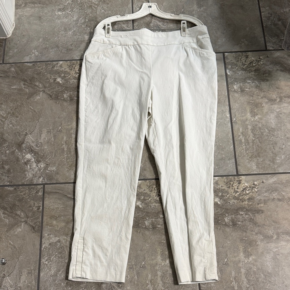 Chico's Cream Perfect Stretch Pants